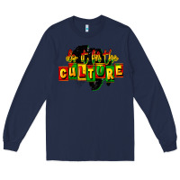 Navy do it for the culture Long Sleeve Tee - FaDigitalArtStudio