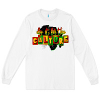 White do it for the culture Long Sleeve Tee - FaDigitalArtStudio
