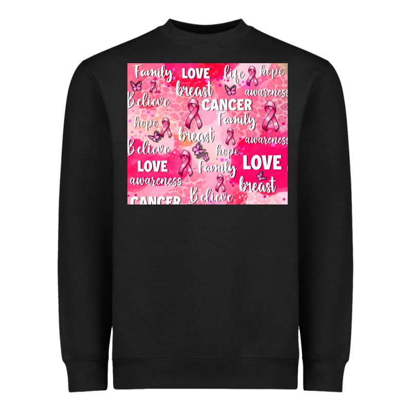 Breast Cancer Awareness Pink Heavyweight Sweatshirt by AdoDesignShop | Teevron