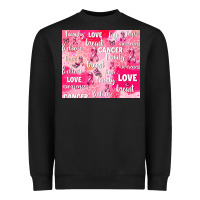 Black breast cancer awareness pink Heavyweight Sweatshirt - AdoDesignShop