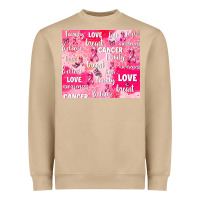 Mushroom breast cancer awareness pink Heavyweight Sweatshirt - AdoDesignShop
