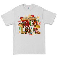 Dove Grey cinco de mayo taco lady Premium Tee - CowGirlArtShop
