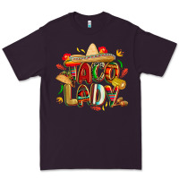 Plum cinco de mayo taco lady Premium Tee - CowGirlArtShop