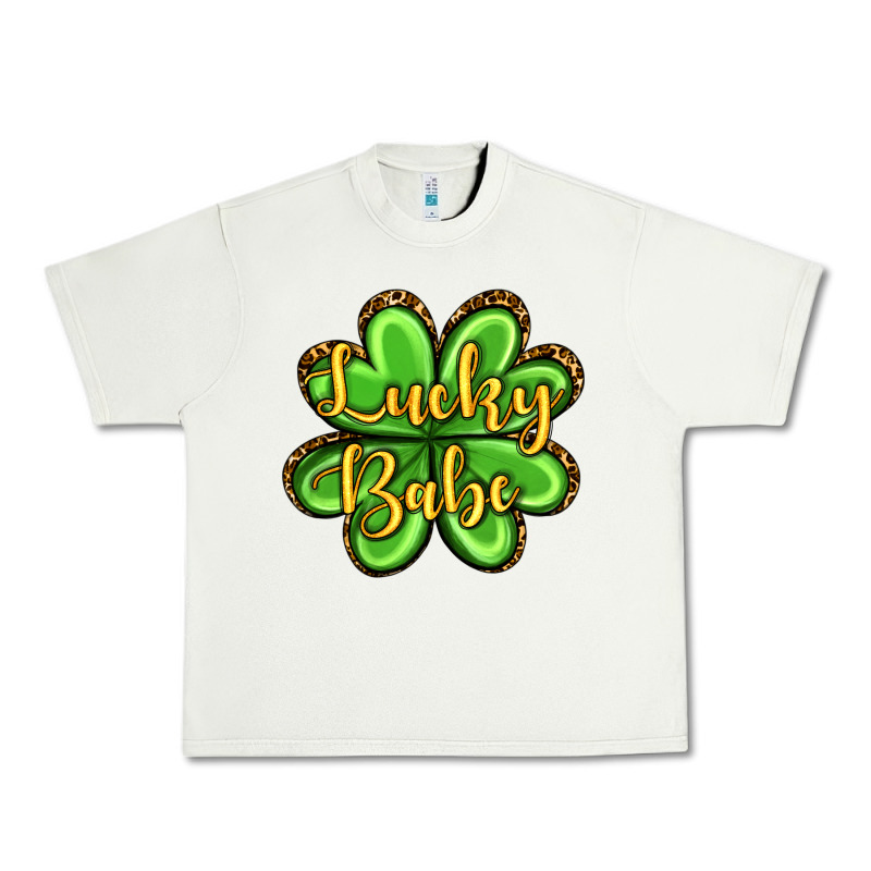 St. Patrick's Lucky Babe Urban Heavy Tee by OliviaCreatesArt | Teevron
