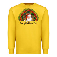 Lemon merry christmas y'all santa rainbow Premium Sweatshirt - AdoDesignShop