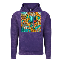 Cloud Purple american football coffee cups with butterfly and leopard seamless patt Vintage Hoodie - BundleAndBundleShop