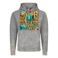 Cloud Rock american football coffee cups with butterfly and leopard seamless patt Vintage Hoodie - BundleAndBundleShop