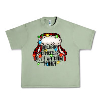 Oil Green this is my Christmas movie watching Urban Heavy Tee - Jasminsmagicworld
