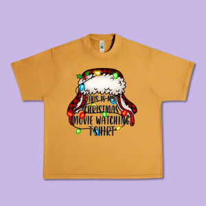 This Is My Christmas Movie Watching Urban Heavy Tee Designed By Jasminsmagicworld