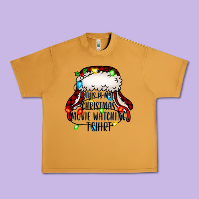 This Is My Christmas Movie Watching Urban Heavy Tee Designed By Jasminsmagicworld