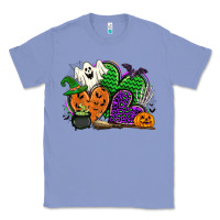 Colony Blue halloween heart Classic Tee - CowGirlArtShop