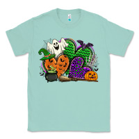Seafoam halloween heart Classic Tee - CowGirlArtShop