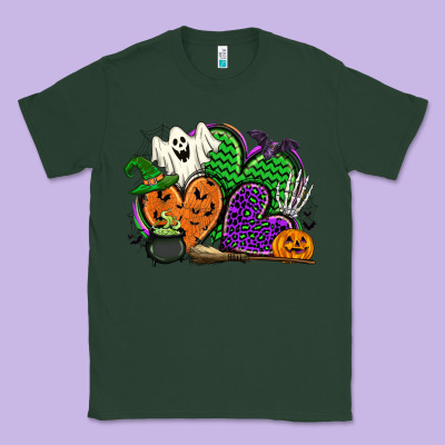 Halloween Heart Classic Tee Designed By Cowgirlartshop