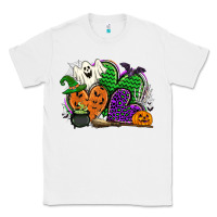 White halloween heart Classic Tee - CowGirlArtShop