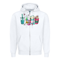 White science teacher coffee cups Zipper Hoodie - AdoDesignShop