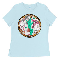Baby Blue nurse coaster Ladies Tee - CowGirlArtShop