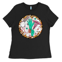 Black nurse coaster Ladies Tee - CowGirlArtShop