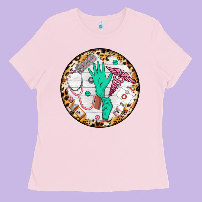 Nurse Coaster Ladies Tee Designed By Cowgirlartshop
