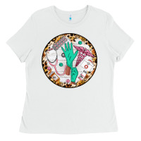 White nurse coaster Ladies Tee - CowGirlArtShop