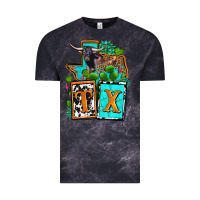 Cloud Black tx texas Vintage Tee - OliviaCreatesArt