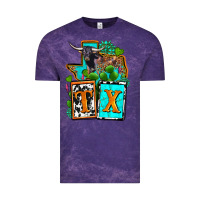 Cloud Purple tx texas Vintage Tee - OliviaCreatesArt