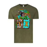 Vintage Olive tx texas Vintage Tee - OliviaCreatesArt