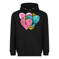 Black hearts Heavyweight Hoodie - AdoDesignShop