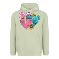 Matcha hearts Heavyweight Hoodie - AdoDesignShop