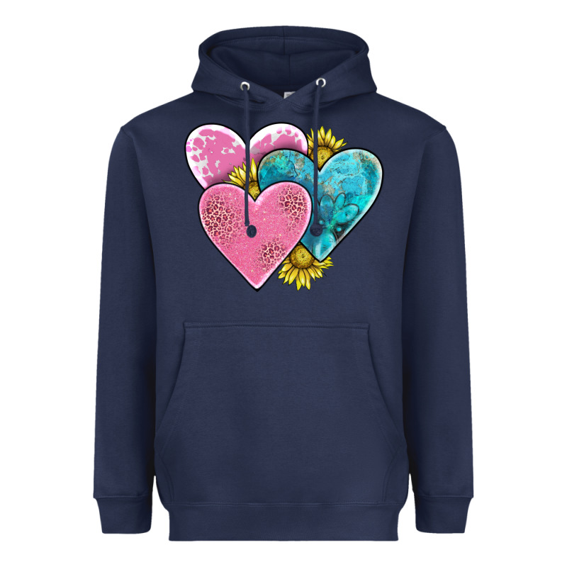 Hearts Heavyweight Hoodie by AdoDesignShop | Teevron