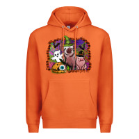 Carrot halloween pigs Premium Hoodie - SublimationCraftShop