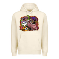 Tofu halloween pigs Premium Hoodie - SublimationCraftShop
