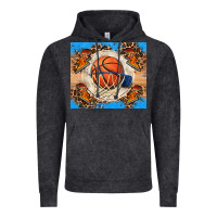 Vintage Black basketball Vintage Hoodie - FaDigitalArtStudio