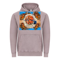Vintage Zinc basketball Vintage Hoodie - FaDigitalArtStudio