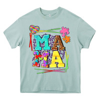 Arona Autism Mama Heavy Core Tee - NancyCooperArtShop
