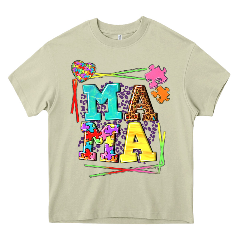 Autism Mama Heavy Core Tee by NancyCooperArtShop | Teevron