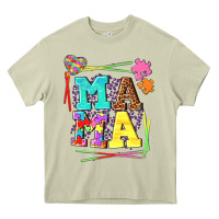 Mossy Autism Mama Heavy Core Tee - NancyCooperArtShop