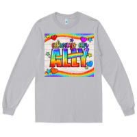 Moon Dust Always An Ally Pride LGBTQ+ Tumbler Long Sleeve Tee - BundleAndBundleShop