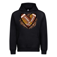Black heart football Urban Hoodie - JahusDesignShop