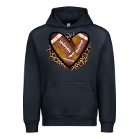 Navy heart football Urban Hoodie - JahusDesignShop