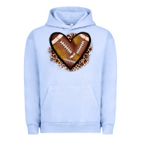 Pigment Grape Ice heart football Urban Hoodie - JahusDesignShop