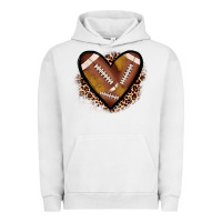 Pigment Lunar Rock heart football Urban Hoodie - JahusDesignShop