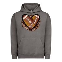 Pigment Tornado heart football Urban Hoodie - JahusDesignShop