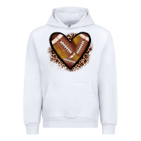 White heart football Urban Hoodie - JahusDesignShop