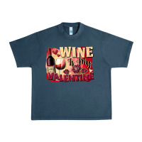 Midnight Navy Wine is my Valentine's Day Urban Heavy Tee - FaDigitalArtStudio