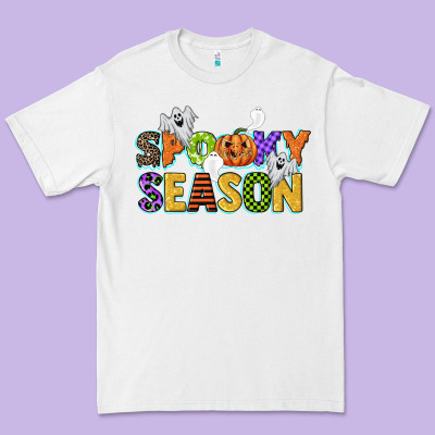 Spooky Season Premium Tee Designed By Cowgirlartshop