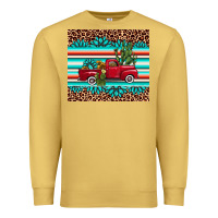 Antique Gold truck gemstone leopard Premium Sweatshirt - AdoDesignShop