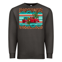 Smoke truck gemstone leopard Premium Sweatshirt - AdoDesignShop