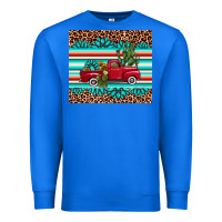 True Royal truck gemstone leopard Premium Sweatshirt - AdoDesignShop
