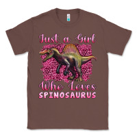 Chestnut just a girl who loves baby spinosaurus Classic Tee - Artiststas