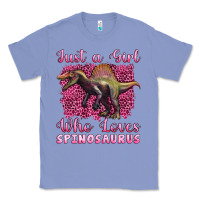 Colony Blue just a girl who loves baby spinosaurus Classic Tee - Artiststas